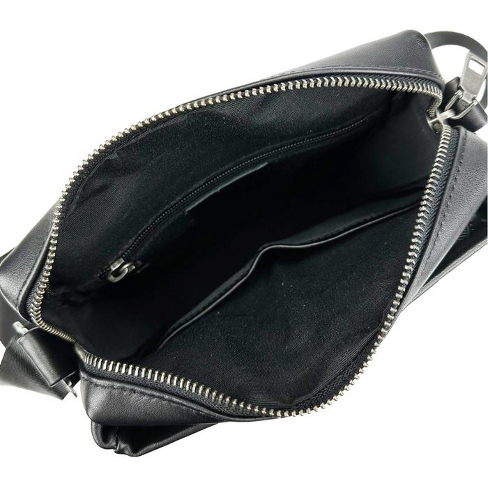 Сумка мужская кожаная черная Tiding Bag 1007A купить недорого в Ты Купи