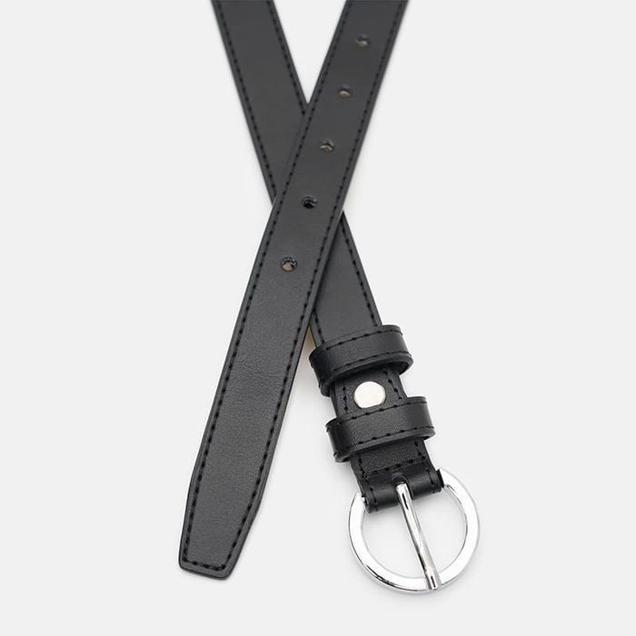 Женский кожаный ремень 1FP9298bl-black купить недорого в Ты Купи