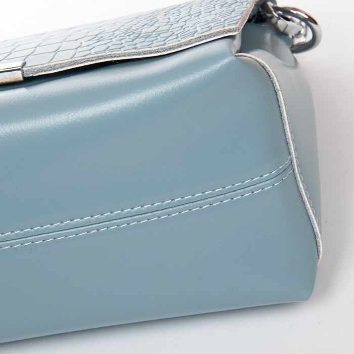 Жіноча шкіряна сумка класична ALEX RAI 9717 blue купити недорого в Ти Купи