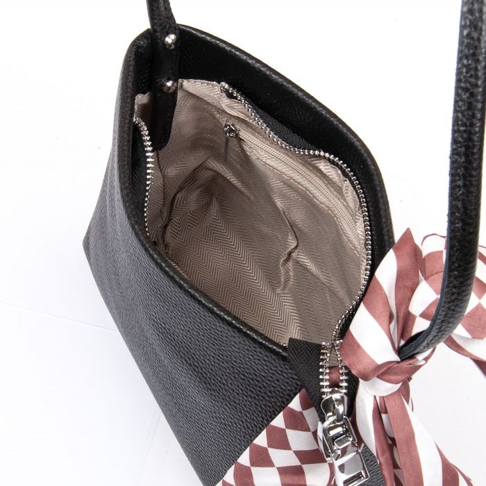 Жіноча шкіряна сумка класична ALEX RAI 99116 black купити недорого в Ти Купи
