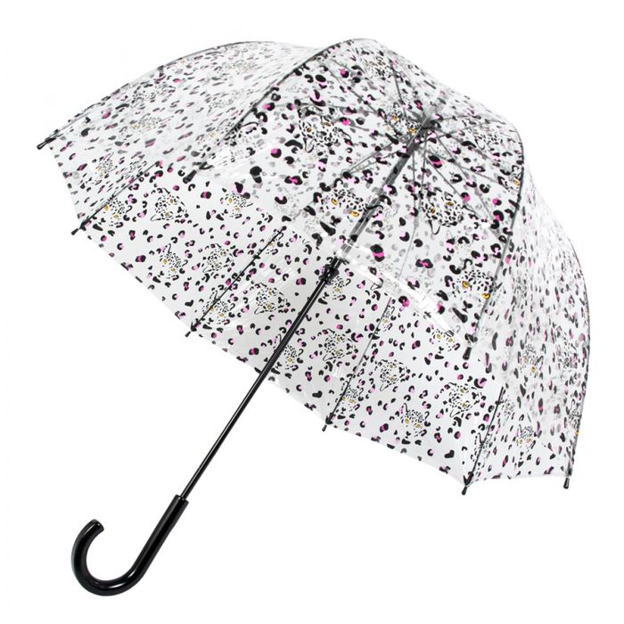 Жіноча механічна парасолька Fulton Birdcage-2 L042 Leopard Camo (Леопардовий Камуфляж) купити недорого в Ти Купи
