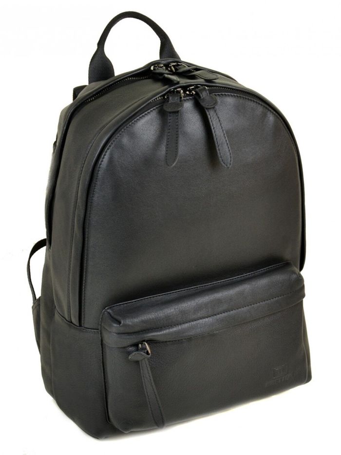Рюкзак из натуральной кожи BRETTON Be 2004-1 black купить недорого в Ты Купи