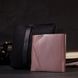 Шкіряний жіночий гаманець ручної роботи GRANDE PELLE 16801, Рожевий