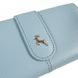 Англійський жіночий шкіряний гаманець Ashwood J53 WINTER SKY (Зимове небо), Блакитний