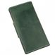 Жіночий шкіряний гаманець SHVIGEL 16168 Зелений