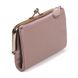 Шкіряний жіночий гаманець Classik DR. BOND WN-23-13 pink-purple