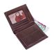 Мужской кожаный коричневый бумажник DESISAN SHI112-019-10FL