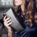 Жіноча шкіряна сумка-клатч BlankNote «Еліс» Вугілля