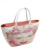 Женская пляжная сумка текстиль PODIUM PC 9139-1 white купить недорого в Ты Купи