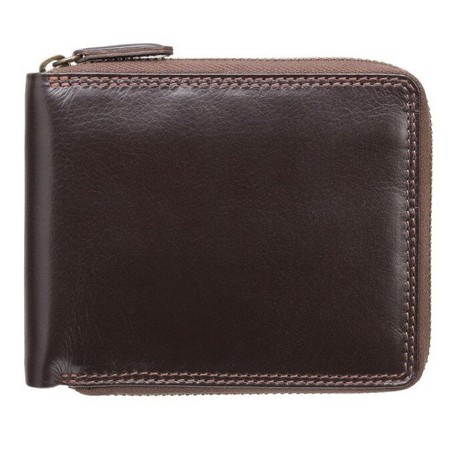 Шкіряний чоловічий гаманець Visconti HT14 Camden c RFID (Chocolate) купити недорого в Ти Купи