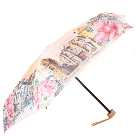 Жіноча компактна полегшена механічна парасолька LAMBERTI z75116-l1863a-0pb2 купити недорого в Ти Купи