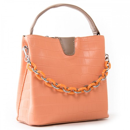 Женская сумочка из кожезаменителя FASHION 01-06 7120 orange купить недорого в Ты Купи