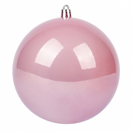 Куля новорічна Yes! Fun d-12 см, рожевий 974057 купити недорого в Ти Купи