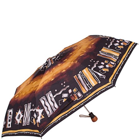 Зонт женский коричневый AIRTON стильный полуавтомат купить недорого в Ты Купи