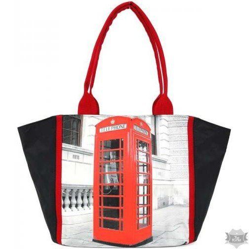 Тканевая сумка с принтом EPISODE CITY LONDON S13.3EP01.3 купить недорого в Ты Купи