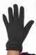 Женские трикотажные перчатки Shust Gloves чёрные 8733 S