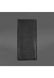 Кожаное мужское портмоне 12.0 черное Краст BN-PM-12-G