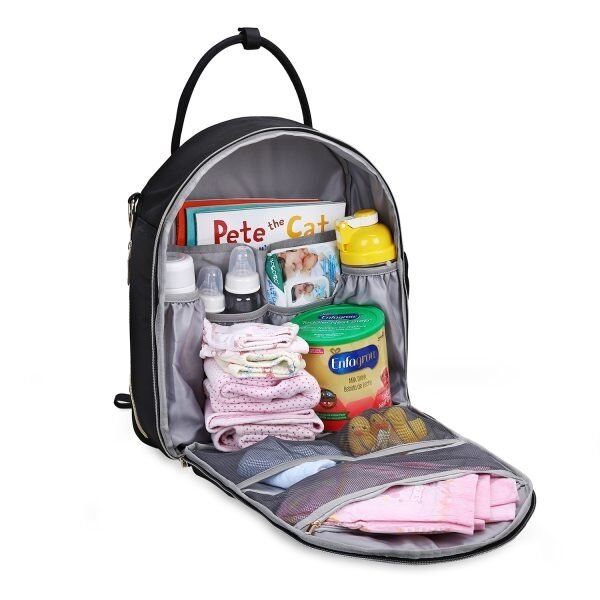 Сумка-рюкзак для мамы черная MOMMORE (0090208A001) купить недорого в Ты Купи