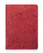 Кожаная обложка на паспорт HiArt PC-01 7 Let's Go Travel красная Красный