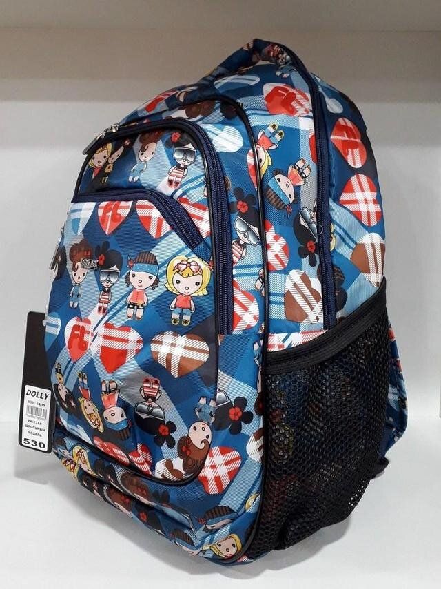 Рюкзак шкільний Dolly-530 Синій купити недорого в Ти Купи