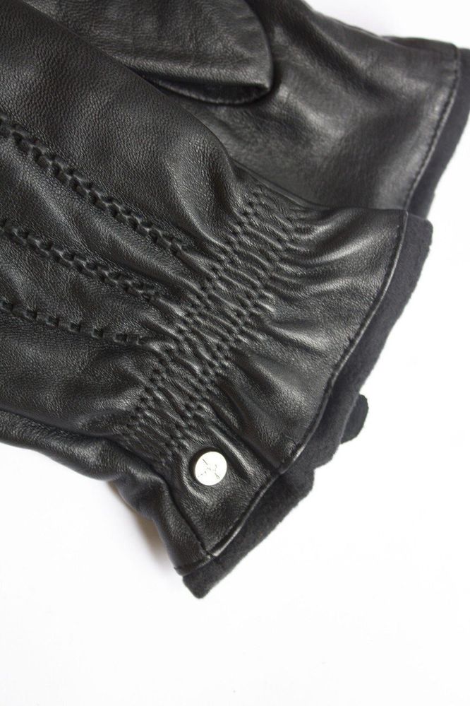 Мужские сенсорные кожаные перчатки Shust Gloves 938s2 купить недорого в Ты Купи