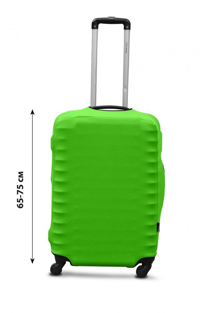 Защитный чехол для чемодана Coverbag дайвинг лайм L купить недорого в Ты Купи