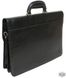Мужской черный элегантный портфель из кожзама 4U CAVALDI B027C2 black