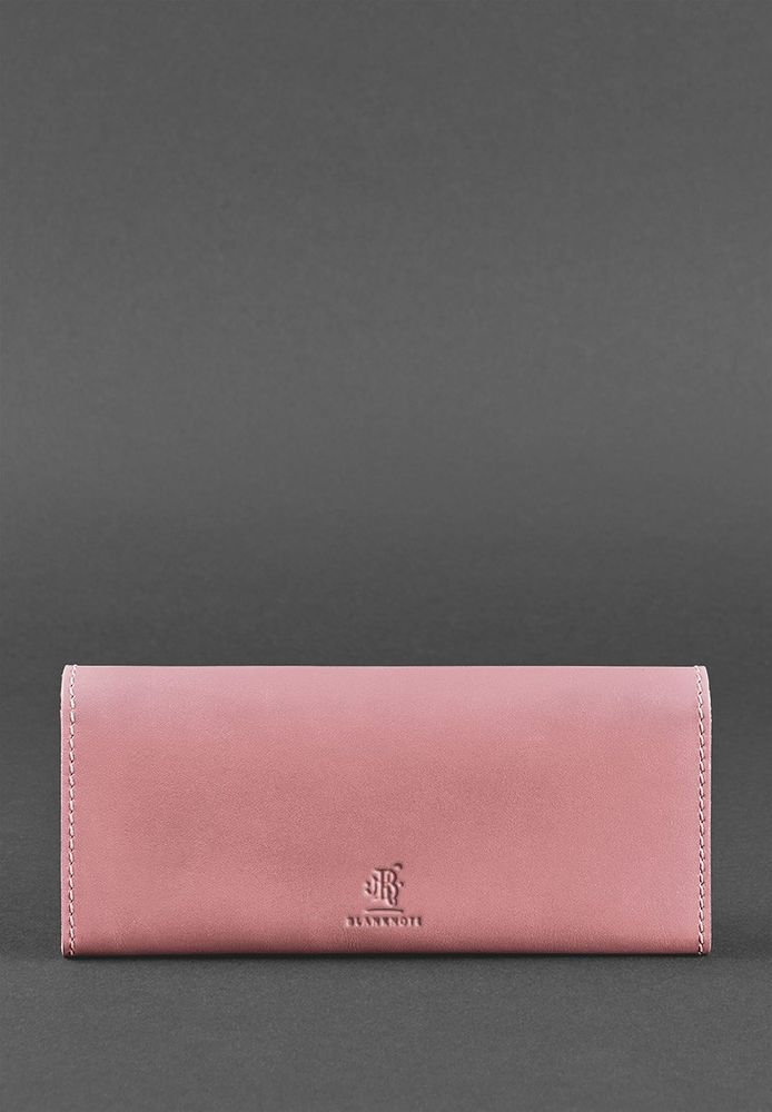 Жіночий шкіряний гаманець BlankNote Керрі 1.0 рожевий BN-W-1-PINK-PEACH купити недорого в Ти Купи