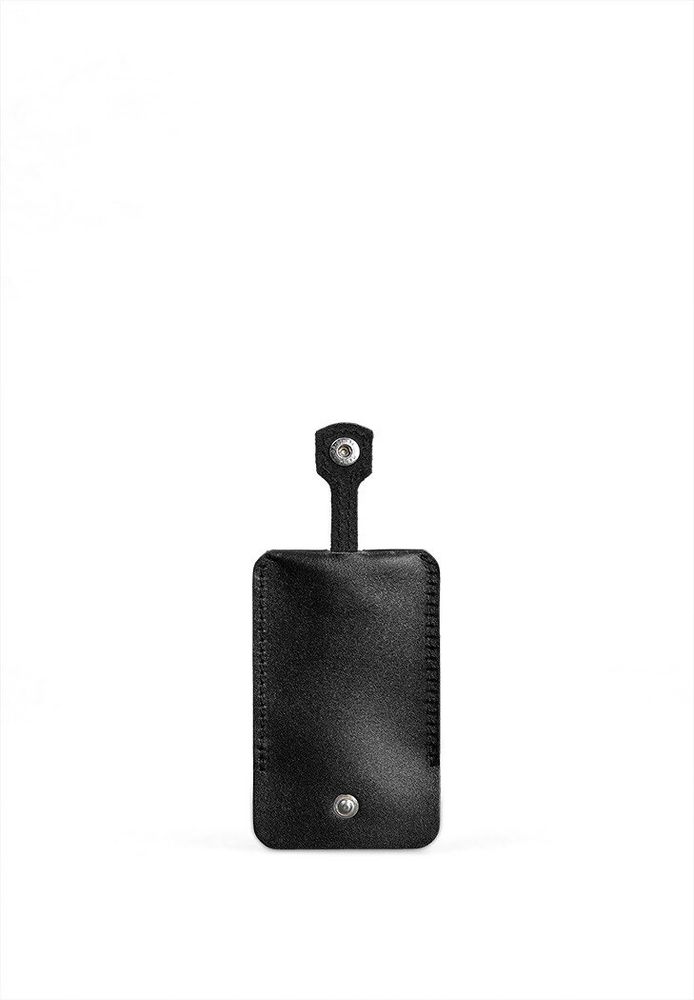 Шкіряне чоловіче ключниця BlankNote 1.0 вугільно-чорна BN-KL-1-YGOL купити недорого в Ти Купи
