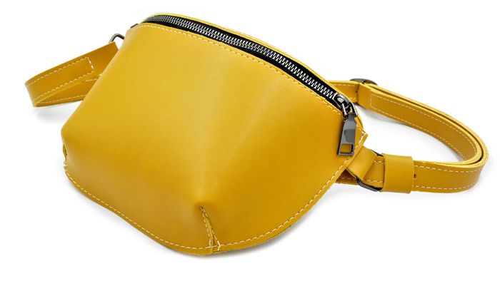 Женская сумка на пояс (бананка) Weatro Цвет Жёлтый nw-bnnka-kz-012 купить недорого в Ты Купи