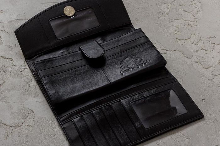 Женский кошелек из кожи ската Ekzotic Leather stw06 купить недорого в Ты Купи