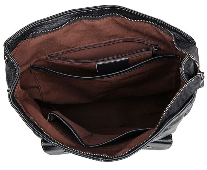 Рюкзак из натуральной кожи Vintage 14377 Черный купить недорого в Ты Купи