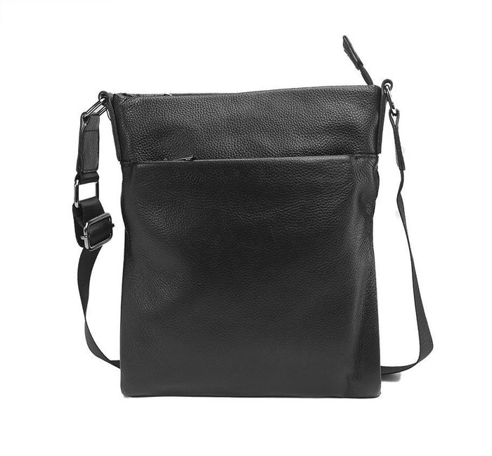 Мужская кожаная сумка-планшет TIDING BAG a25-8850a Черный купить недорого в Ты Купи