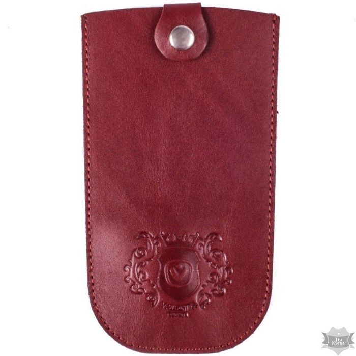Шкіряна червоно-коричнева ключниця Valenta ХК392010 купити недорого в Ти Купи