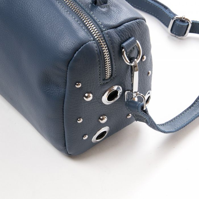 Женская кожаная сумка классическая ALEX RAI 01-12 30-7118-9 l-blue купить недорого в Ты Купи