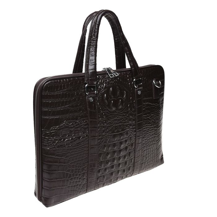Чоловіча сумка зі шкіри Keizer K1359-1-brown купити недорого в Ти Купи
