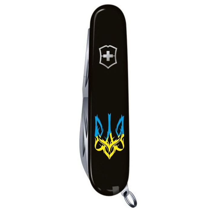 Складний ніж Victorinox альпініст Україна тризубна готична синьо-жовта. 1.3703.3_t0636u купити недорого в Ти Купи