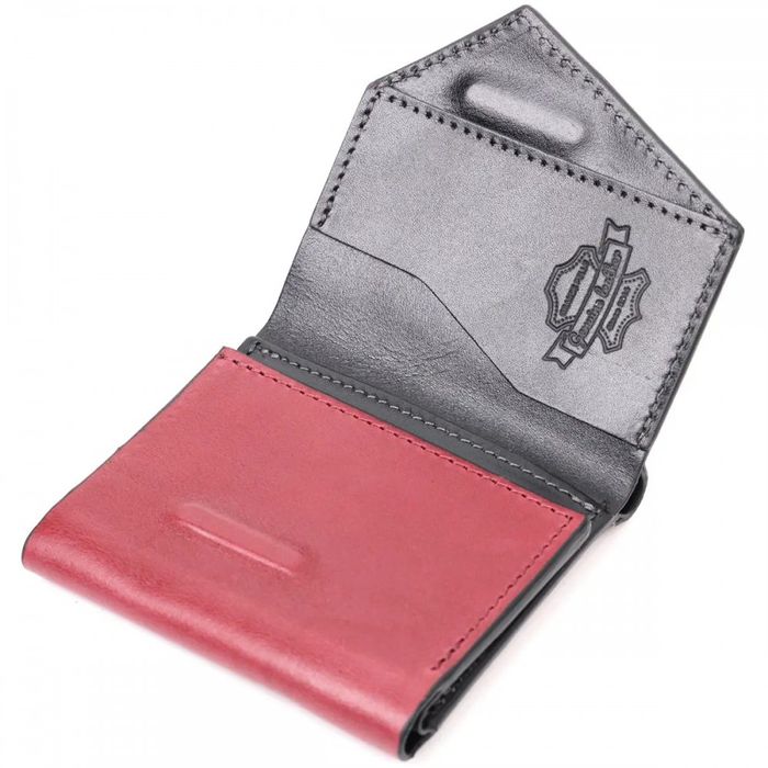 Шкіряний жіночий гаманець ручної роботи GRANDE PELLE 16800 купити недорого в Ти Купи