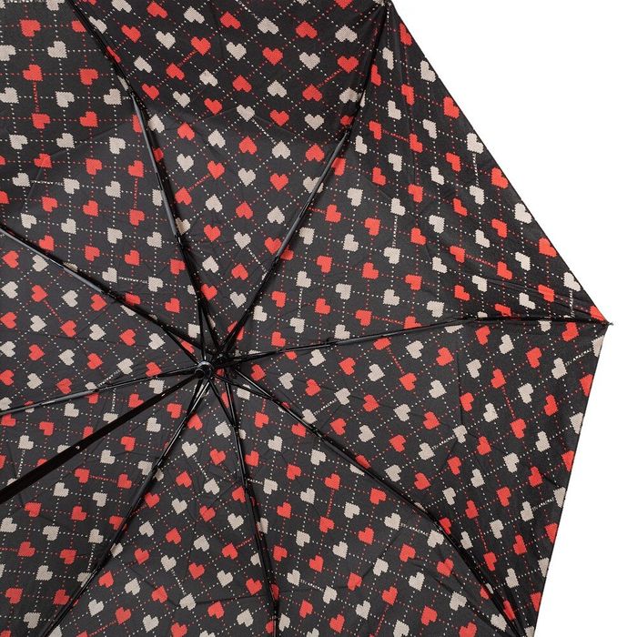 Полуавтоматический женский зонтик BARBARA VEE hdue-bv-hr100-rd купить недорого в Ты Купи