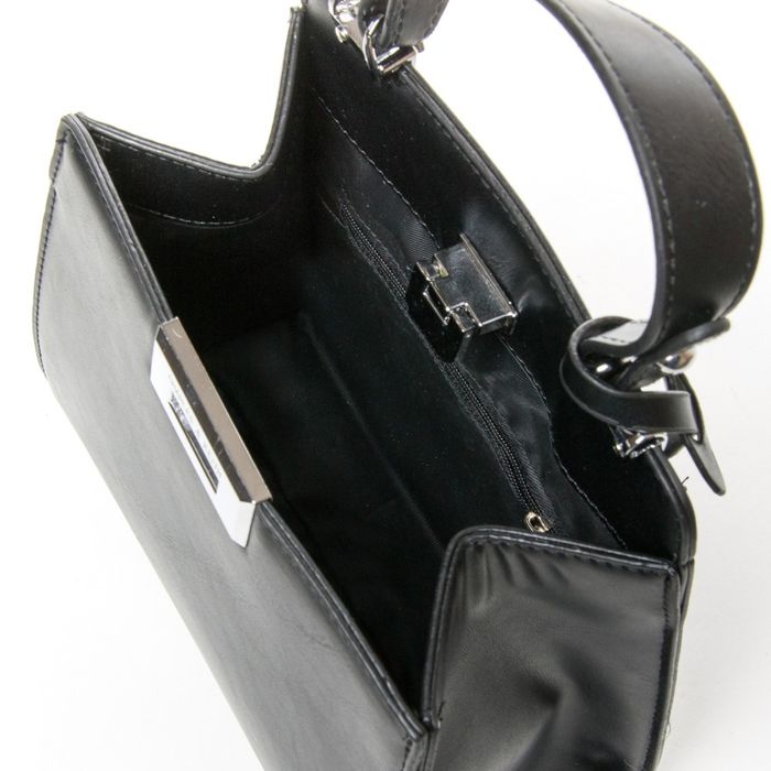 Женская сумочка из кожезаменителя FASHION 04-02 11003 black купить недорого в Ты Купи