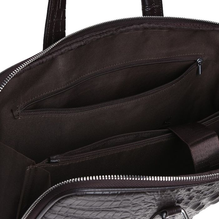 Чоловіча сумка зі шкіри Keizer K1359-1-brown купити недорого в Ти Купи