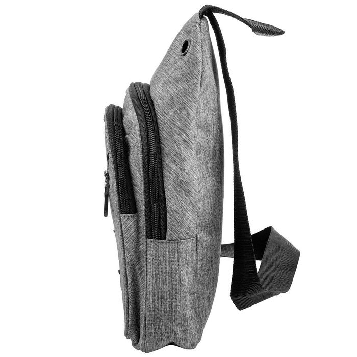 Чоловіча сумка-слінг з тканини VALIRIA FASHION 3detau7604-9 купити недорого в Ти Купи