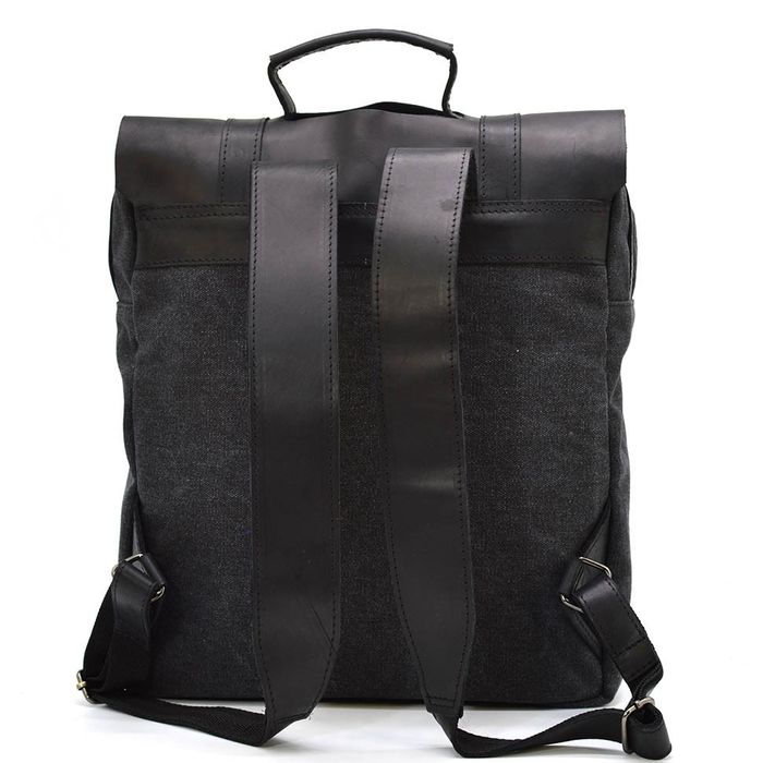 Чоловічий рюкзак зі шкіри та полотна Тарва Раг-3420-3MD купити недорого в Ти Купи