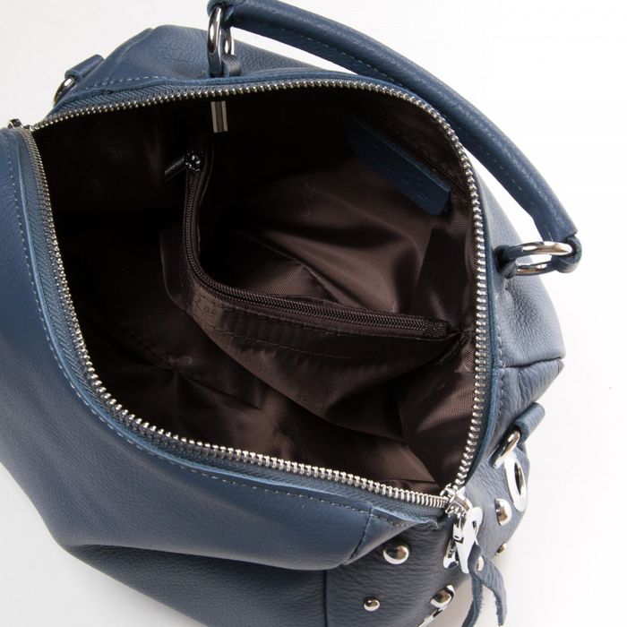 Жіноча шкіряна сумка класична ALEX RAI 01-12 30-7118-9 l-blue купити недорого в Ти Купи