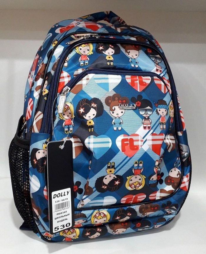 Рюкзак шкільний Dolly-530 Синій купити недорого в Ти Купи