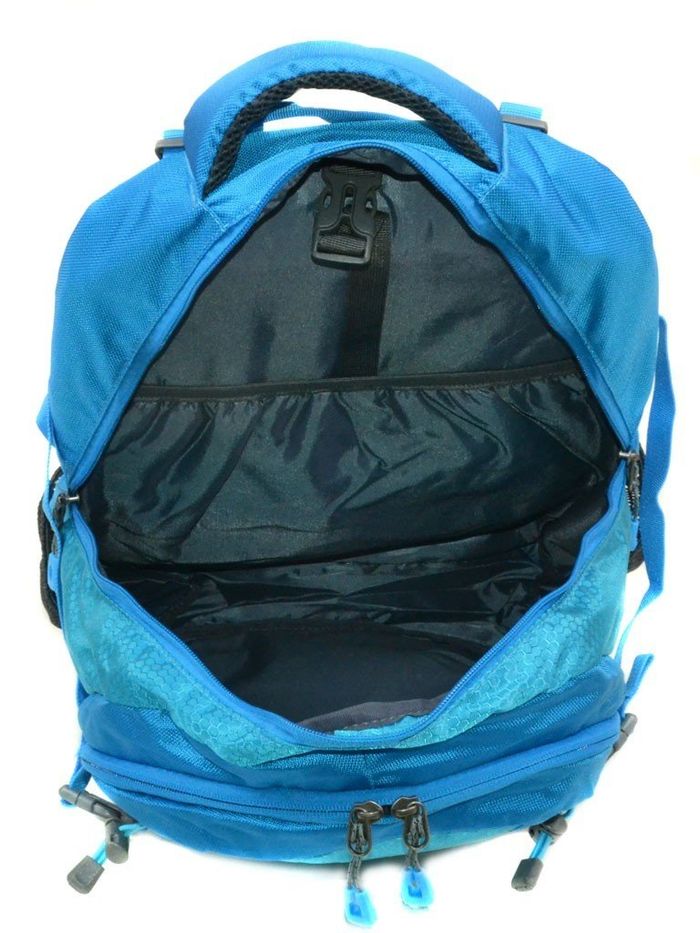 Голубой мужской туристический рюкзак из нейлона Royal Mountain 8463 l-blue купить недорого в Ты Купи