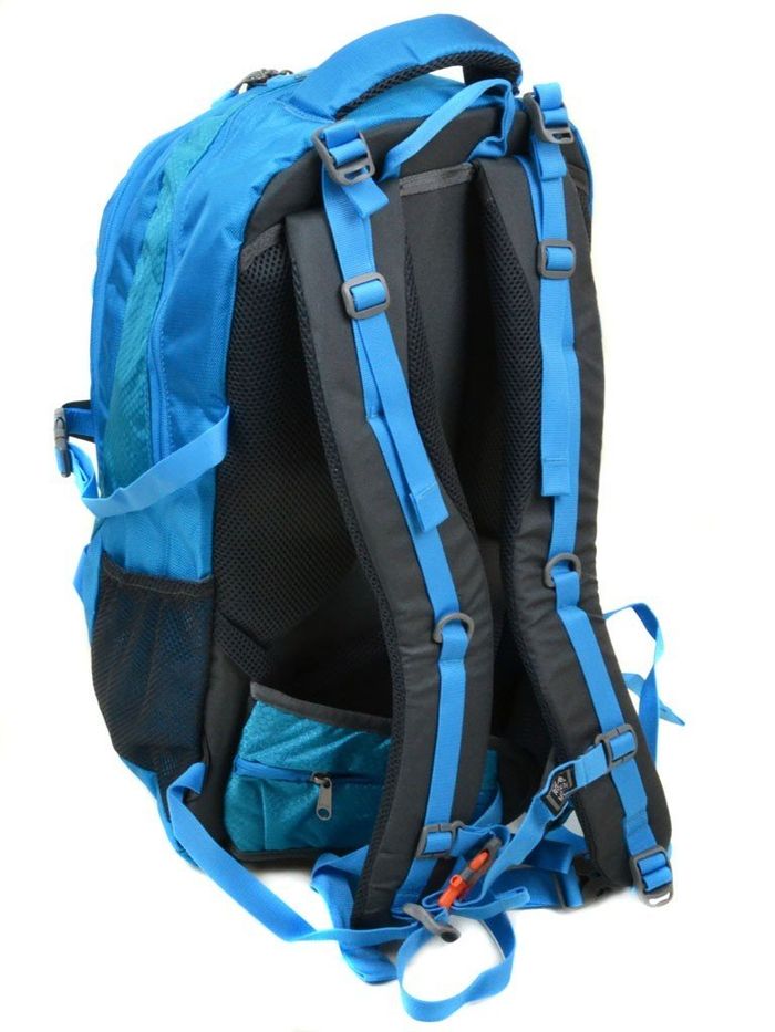 Блакитний чоловічий туристичний рюкзак з нейлону Royal Mountain 8463 l-blue купити недорого в Ти Купи
