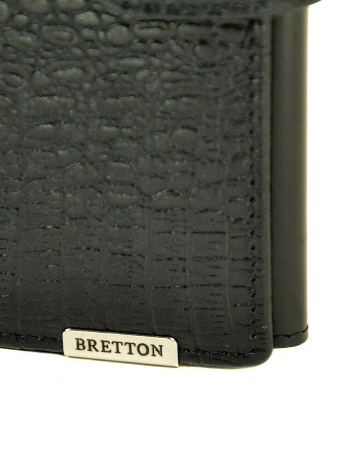 Кошелек из натуральной кожи Spa Bretton M5406 black купить недорого в Ты Купи