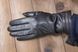 Перчатки женские чёрные кожаные сенсорные 946s2 M Shust Gloves