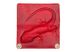 Жіночий гаманець ручної роботи Gato Negro Iguana червоний